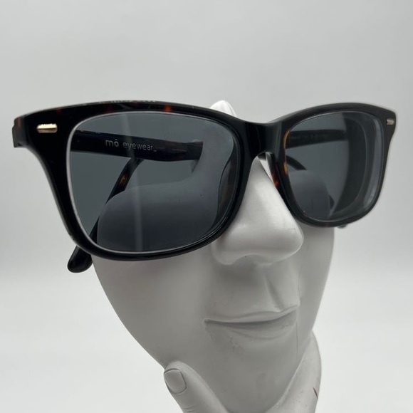 Vintage MO Eyewear MO Casual Black Oval Sunglasses Frames - Picture 2 of 6